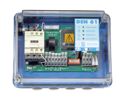 Coffret commande et protection multi-fonctions