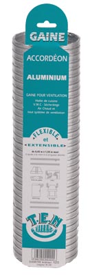 Gaine de ventilation accordéon