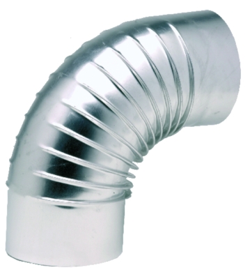 Coude plissé 90°