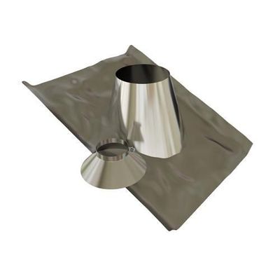 Solin + collet avec bavette plomb