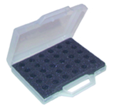 Malette transparente pour 30 gicleurs 