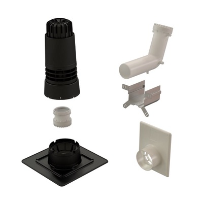 Kit 2 en 1 Renolux Condensation D80/125mm
