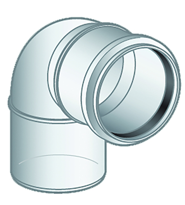 Coude 45° FLEXCONDENS 1