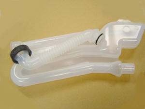 Siphon + tube d'écoulement 