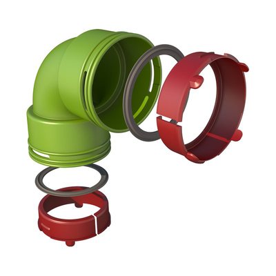 Kit coude 90° AE34C