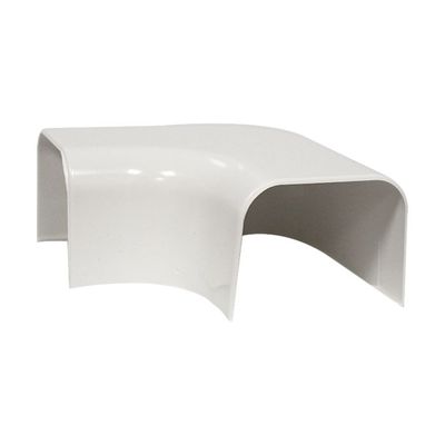 Coude plat 90° pour goulotte