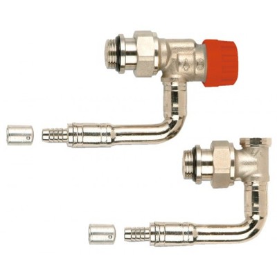 Kit robinetterie thermostatique équerre inversée - bitube M30