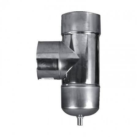 TE DE PURGE INOX 304 TEN D130 PIQ MALE 884130