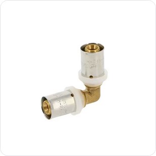 Coude 90° à sertir XR 2