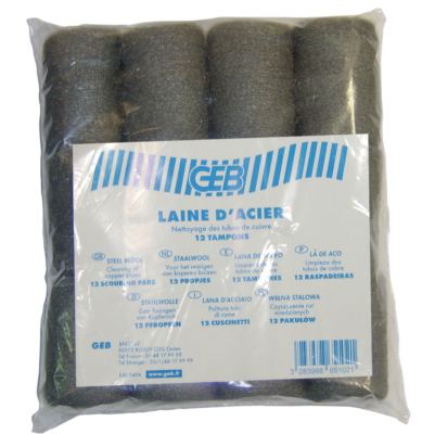 Tampon laine d'acier 
