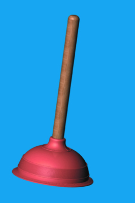 Débouchoir n°3 manche bois 