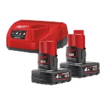 M12 NRG 402 PACK NRJ 12V 4AH RED LITHIUM SYSTÈME