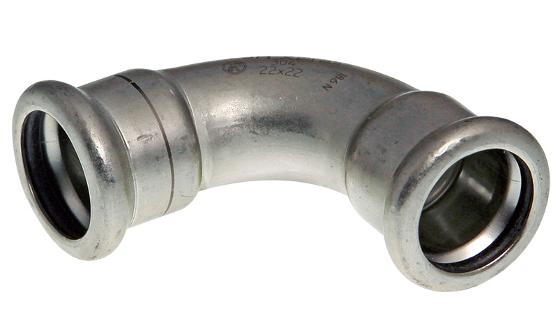 COUDE 90° A SERTIR DBF D88,9 XPRESS INOX 304