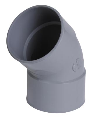 Coude simple à 45°