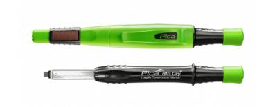 Crayon charpentier à poussoir rechargeable 