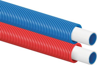 Tube multicouche pré-gainé en couronne