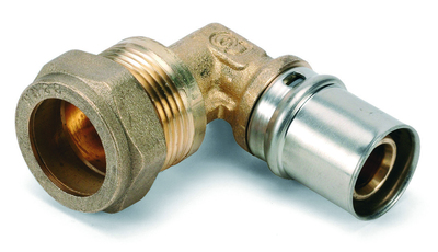 Coude adaptateur tube cuivre