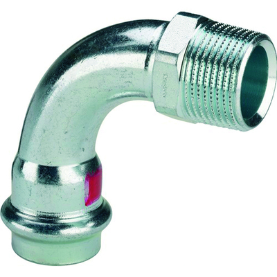 Coude 90° fileté MF