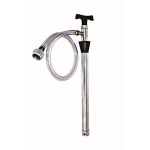 Pompe injection manuelle pour produits de traitement