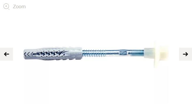 Fixation de lavabos et WC suspendus WD 10 x 100 2