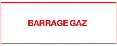 Etiquette Barrage