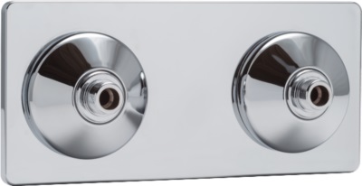 Platine lavabo à sertir M3/8