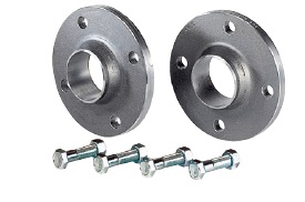 Kit brides acier pour vanne vapillon oreilles taraudées
