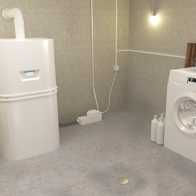 Pompe de relevage Sanicondens Best Flat