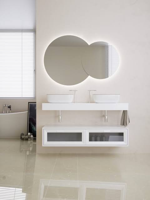 MIROIR BALDO L120 H80 ECLAIRAGE BILED
