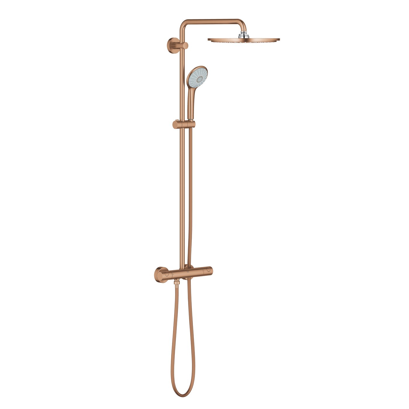 COL DOUCHE EUPHORIA 310 THERM RONDE BRONZE