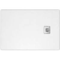 Receveur DOMAO ACCESS effet ardoise blanc