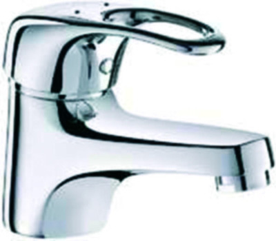 Mitigeur lavabo sur table bec fixe H45