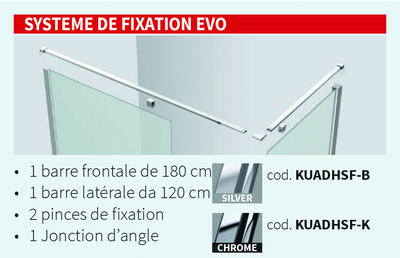 Kit de fixation KUADRA EVO
