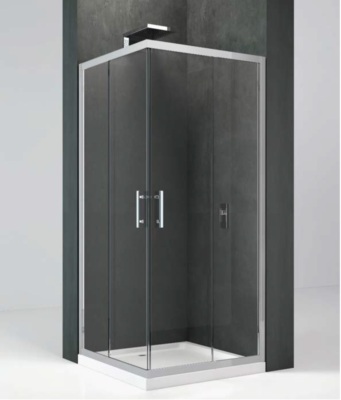 DOMAO Porte accès d'angle cadrée