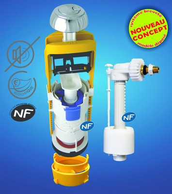 Mécanisme universel et robinet flotteur hydraulique 