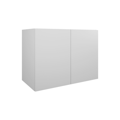 Meuble sous vasque - pour plan simple vasque - 2 portes - Domao