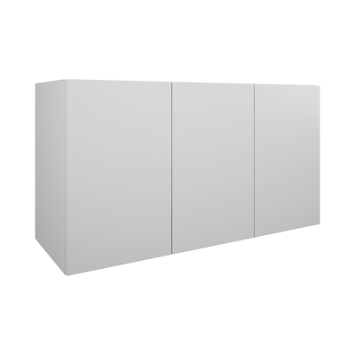 Meuble sous vasque - pour plan simple vasque - 3 portes - Domao
