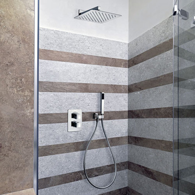 Ensemble de douche à encastrer DAX SQUARE